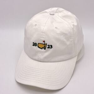 American Needle Masters 2023 Attendee Strapback Hat White Golf Augusta National